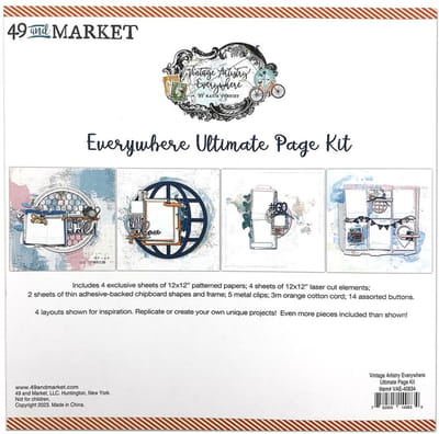 49 And Market - Vintage Artistry Everywhere Ultimate Page Kit