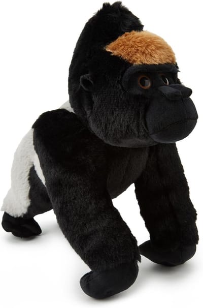 Grote Zachte Gorilla Knuffel 32 cm - Milieuvriendelijk Pluche Dier Speelgoed