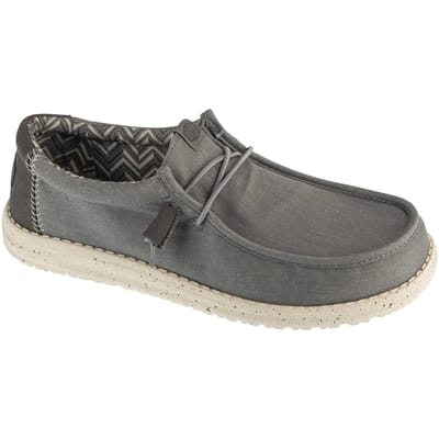 Hey Dude Wally Stretch Canvas, Mannen, Grijs, Sneakers, maat: 41