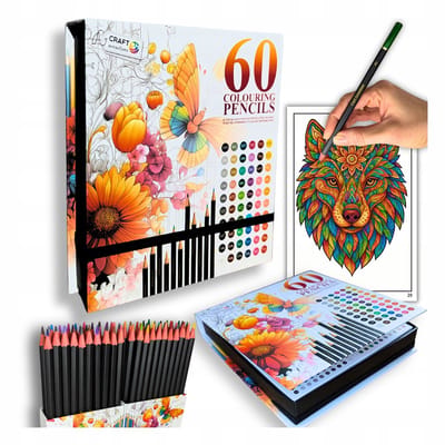 Craft Sensations Kleurpotlodenset - 60 stuks