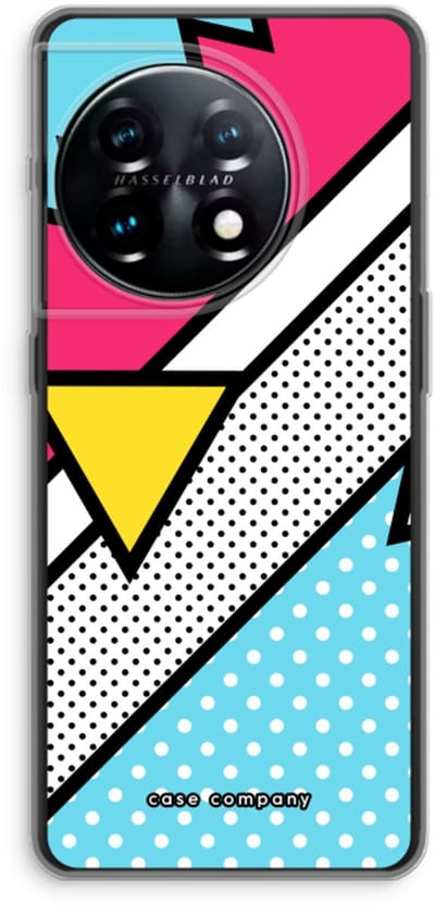 Case Company® - Hoesje geschikt voor OnePlus 11 hoesje - Pop Art #3 - Soft Cover Telefoonhoesje - Bescherming aan alle Kanten en Schermrand