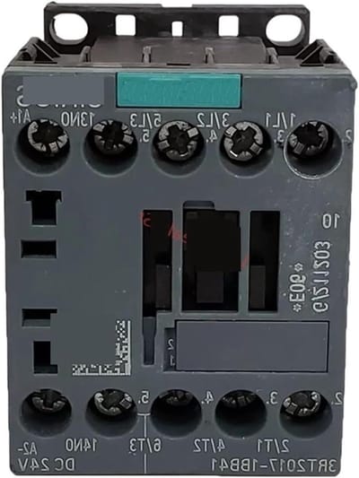 Motorschakelaar Set - Contactoren - Motorbeveiliging - Verschillende modellen - 4 stuks - Grijs