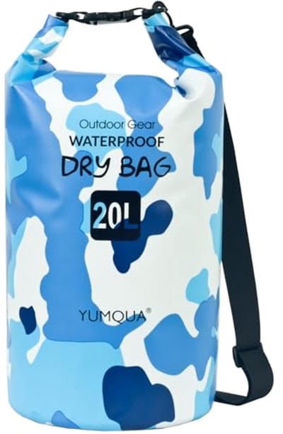 Waterdichte tas voor kajakken, raften, kamperen en watersport - 5L, 10L, 20L, 30L, 40L