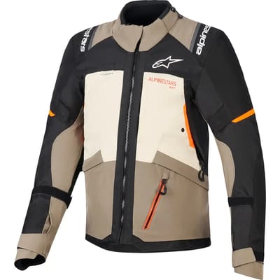 Alpinestars Andes V4 Drystar waterdichte motorfiets textieljas -