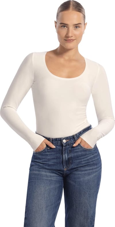 Ten Cate Secrets shirt met lange mouw off white voor Dames | Maat S
