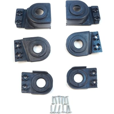 BHL1+BHL2 Support de phare Support de fixation Onglet de réparation Ensemble Côté gauche droit pour A6 C6 S6 RS6 Avant Quattro Allroad 2004-2011 4F0998122 4F0998121