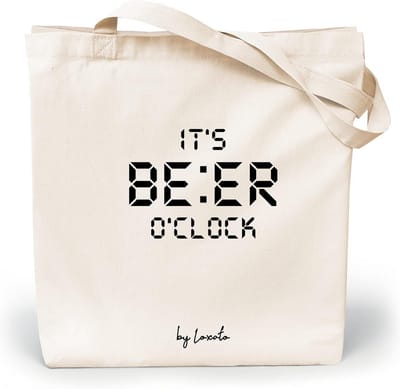 Katoenen Tote Bag - Herbruikbare Draagtas voor Winkelen, Strand en Reizen