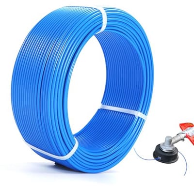 Duurzaam Trimmerdraad 2 mm x 30 m voor Grastrimmers, Bosmaaiers en Onkruidtrimmers - Hoogwaardige Nylondraad voor Tuinonderhoud