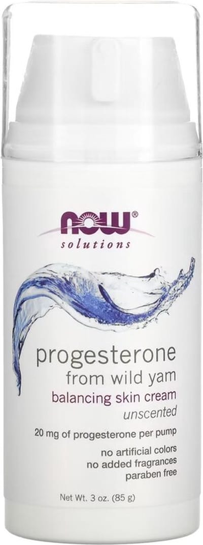 NOW Foods - Progesterone from Wild Yam Balancing Skin Cream (85 gr.)