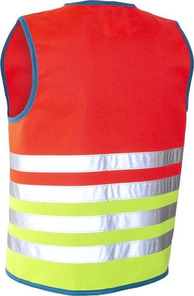 WOWOW Fluohesje kind EN17353 - Wasabi Jacket Red M