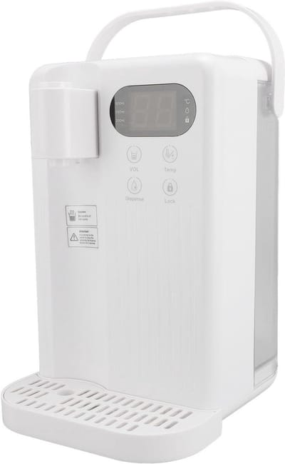 Instant Heetwaterdispenser - Warmwaterboiler Elektrisch - Snel Water Verwarmen - 12 Temperatuurinstellingen - 3 Liter Capaciteit - Wit