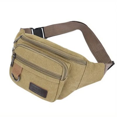 Livano Heuptas - Heuptasje - Heuptasjes - Money Belt - Dames - Heren - Festival - Wandelen - Fanny Pack - Khaki