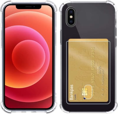 Hoes Geschikt voor iPhone X Hoesje Shock Proof Case Hoes - Hoesje Geschikt voor iPhone X Hoes Cover Shockproof - Transparant