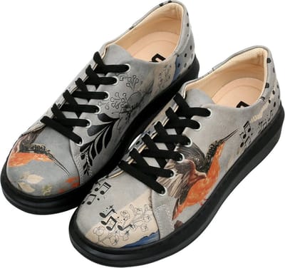 DOGO Myra Dames Sneakers - Birds Chirping 36