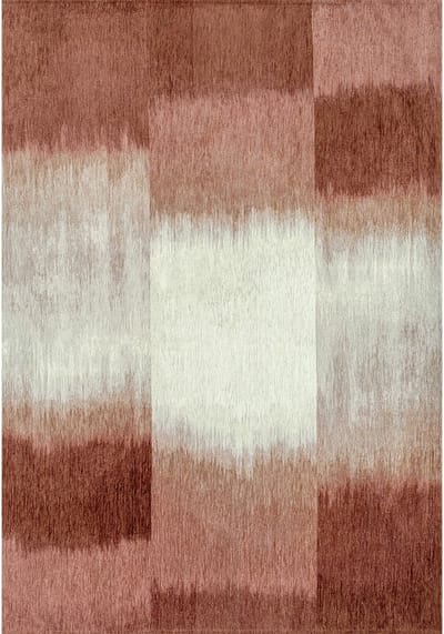 Wasbaar Binnen & Buiten Vloerkleed - 140 x 140 cm - Louis De Poortere Sendai Rosebud - Laagpolig Tapijt - Gerecycled PET - Made in Belgium - Circulair