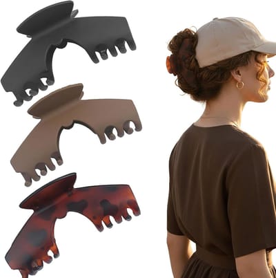 Haar Klammer Grote Haarspeld - Matte Clips - Voor Dun en Dik Haar - Innovatief Ontwerp voor Caps - ShopVlot
