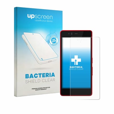 upscreen - Screenprotector voor Fujitsu Arrows M04 - Folie Beschermfolie transparant antibacterieel