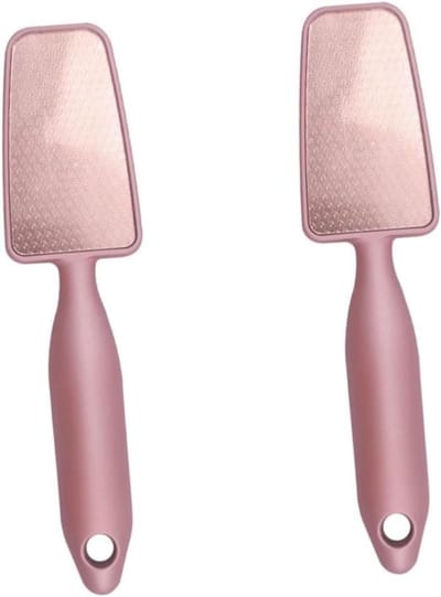 2 Stuks Voetvijl Eeltverwijderaar Pedicurevijl Voetvijl Voet Bord Voet Voetverzorging Voet Trimmer Voetmedix Pedicure Pedicure Voet Voet Bestanden Hiel- Roze