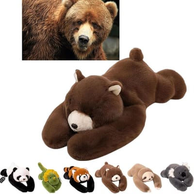 Verzwaarde knuffel - Pluche kussen - Stressvermindering - Beweegbare ledematen - Panda