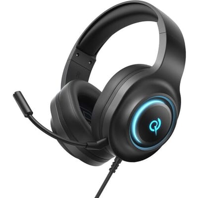 QCY Heroad V200 Over-ear-koptelefoon 50 mm driver 7.1 surround sound-headset Draadloze Bluetooth 6.0-oortelefoon voor pc-laptop PS4/5