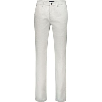 Gardeur Broek Tonic Tech Linnen Blend Cool Touch Licht Grijs / male
