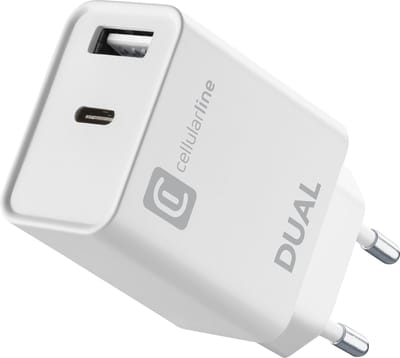 Cellularline 8018080414091 Smartphone, Universeel Wit AC Binnen