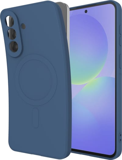 Just in Case hoesje geschikt voor Samsung Galaxy A37 Hoesje geschikt voor MagSafe - Color Backcover - Blauw