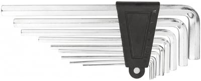 Grupa Topex - Lange Inbussleutel Set - 1.5-10 mm - 9 stuks