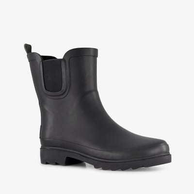 Mountain Peak korte dames regenlaarzen zwart - Maat 36 - 100% stof- en waterdicht