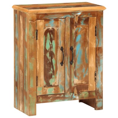 vidaXL - Dressoir - met - 2 - deuren - 55x30x70 - cm - massief - gerecycled - hout