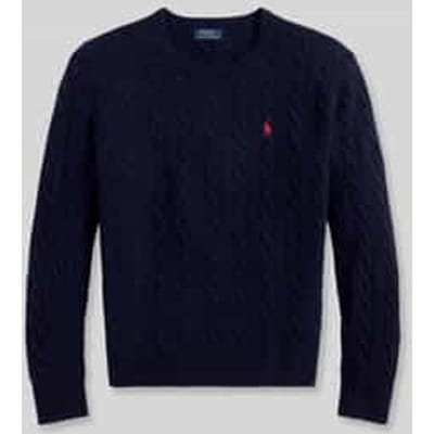 Trui Polo Ralph Lauren PULL COL ROND EN MAILLE TORSADEE LAINE CACHEMIRE