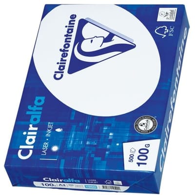 Clairefontaine Clairalfa presentatiepapier A4 100 g pak van 500 vel