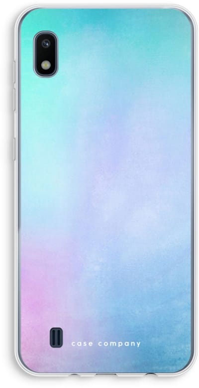 Hoesje geschikt voor Samsung Galaxy A10 hoesje - Mist pastel - Soft Cover Telefoonhoesje - Bescherming aan alle Kanten en Schermrand
