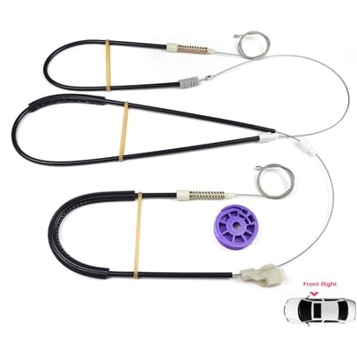 BWR460 Elektrische Raammechanisme Reparatie Set Voor Rechts voor VW Golf MK3 1991-1998 5-Deurs Vento Jetta 1H2 1992-1999 1H0837462A