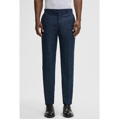 Combinatiepantalon Melwin, marineblauw gemêleerd