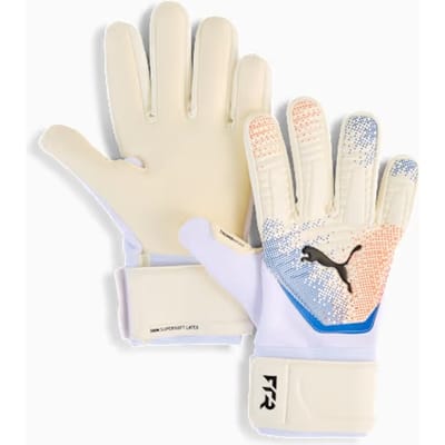 Puma Future Match NC Junior White Glowing Red Keepershandschoenen Kinderen - Maat 4