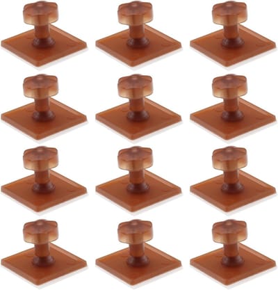 Allecto Plus - Raamhor Bevestigingsset 56 stuks voor Hor - Vliegengordijn en Insectennet - Zelfklevende Raamschermbevestigers met Schroefkapjes (20x20x13mm)