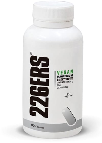 226ers Magnesium Bisglycinate Capsules Neutrale Smaak 90 Eenheden Wit