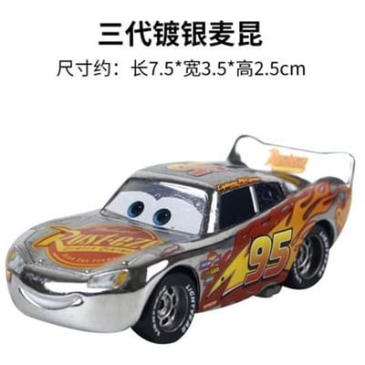 Pixar Cars Lightning Mcqueen 33 Delen Mcqueen Collectie 1:55 Gegoten Voertuigen Metaallegering Jongen Kind Speelgoed Kerstcadeau