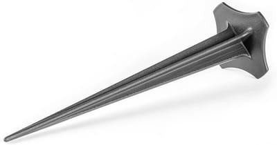 Grondankers Set - Bevestigingsharingen Vlies - Zeil Fixeren - UV Bestendig Kunststof - 17 cm Lengte - Zwart