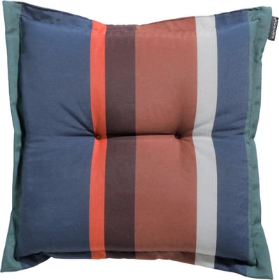 Madison - Zitkussen - Universeel - 50x50 cm - Stripe Blue - Hocker -  Blauw