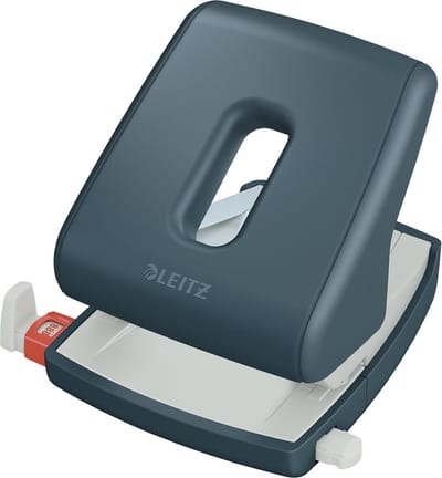 Perforator Leitz Cosy 2-gaats 30vel grijs | 1 stuk | 6 stuks