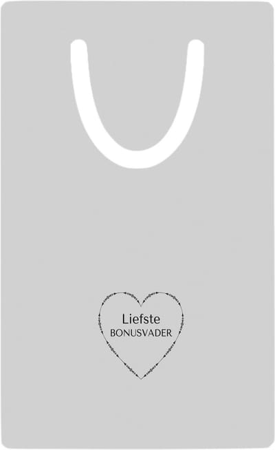 Hacebo® - liefste bonusvader metalen boekenlegger - Papa - de liefste bonusvader - vader cadeautjes - vaderdag - verjaardag - geschenk - kado - vader artikelen Bladwijzer boekenleggers - 7.6 cm x 5cm