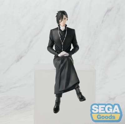 SEGA Black Butler: Boarding School Arc PM Perching PVC Statue Sebastian Michaelis 16 cm Beeld