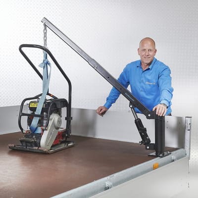 Datona® Aanhangwagenkraan - Zwart