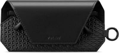 Draagbare Leren Brilhoes voor Dames en Heren, Slanke Zonnebril Etui, Unisex Brillenhouder voor Reizen en Bescherming