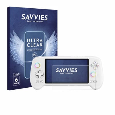 Savvies - Screenprotector voor Anbernic RG556 - Folie Beschermfolie transparant 6 Stuks