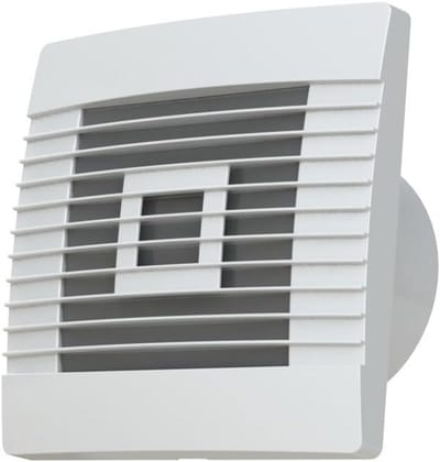 150mm muur ventilator met automatische lamellen voor effectieve ventilatie