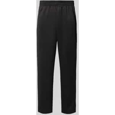 Straight fit sweatpants met elastische band