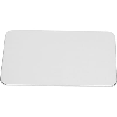 Animaux de compagnie Été Plaque Rafraîchissante Hamster Lapin Chiot Chat Tapis Dissipateur de Chaleur Fournitures Robustes Petite Taille S 8.9 X 1.5in white